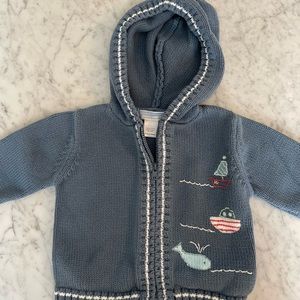 Janie and Jack nautical sweater